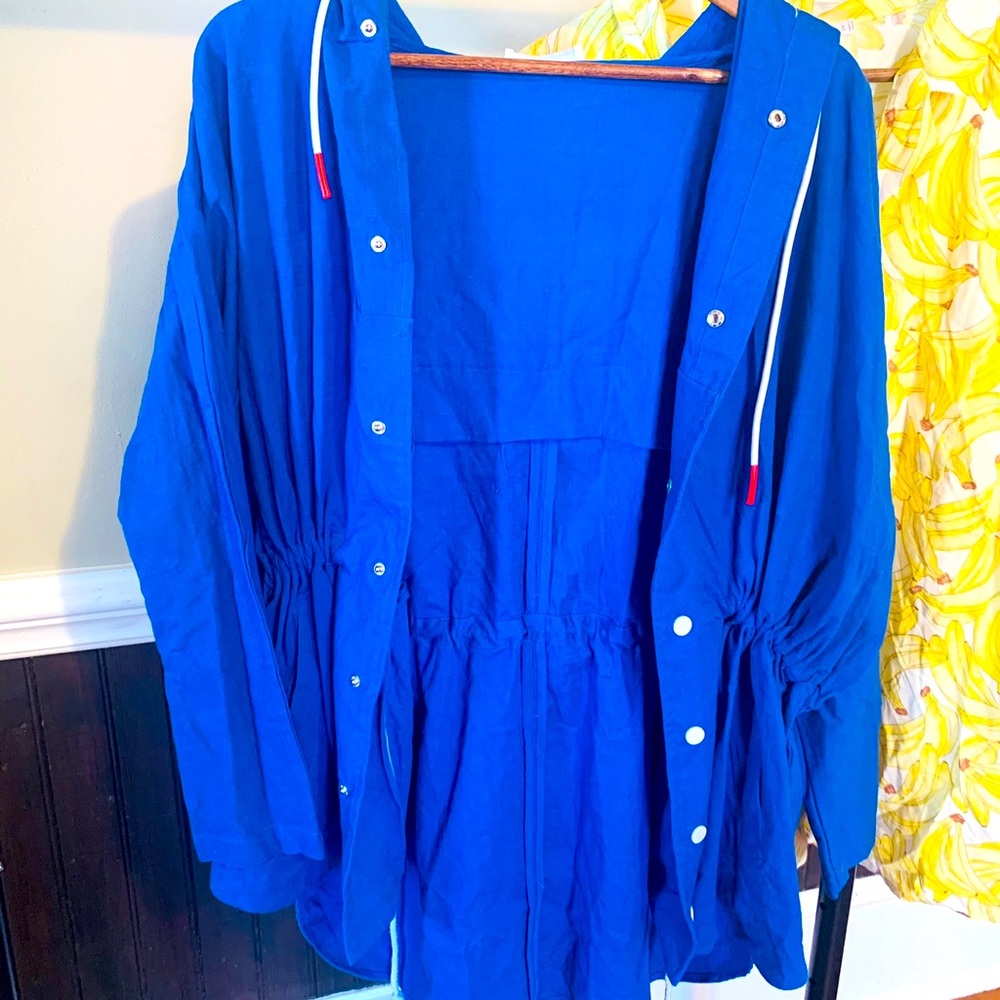 Blue jacket